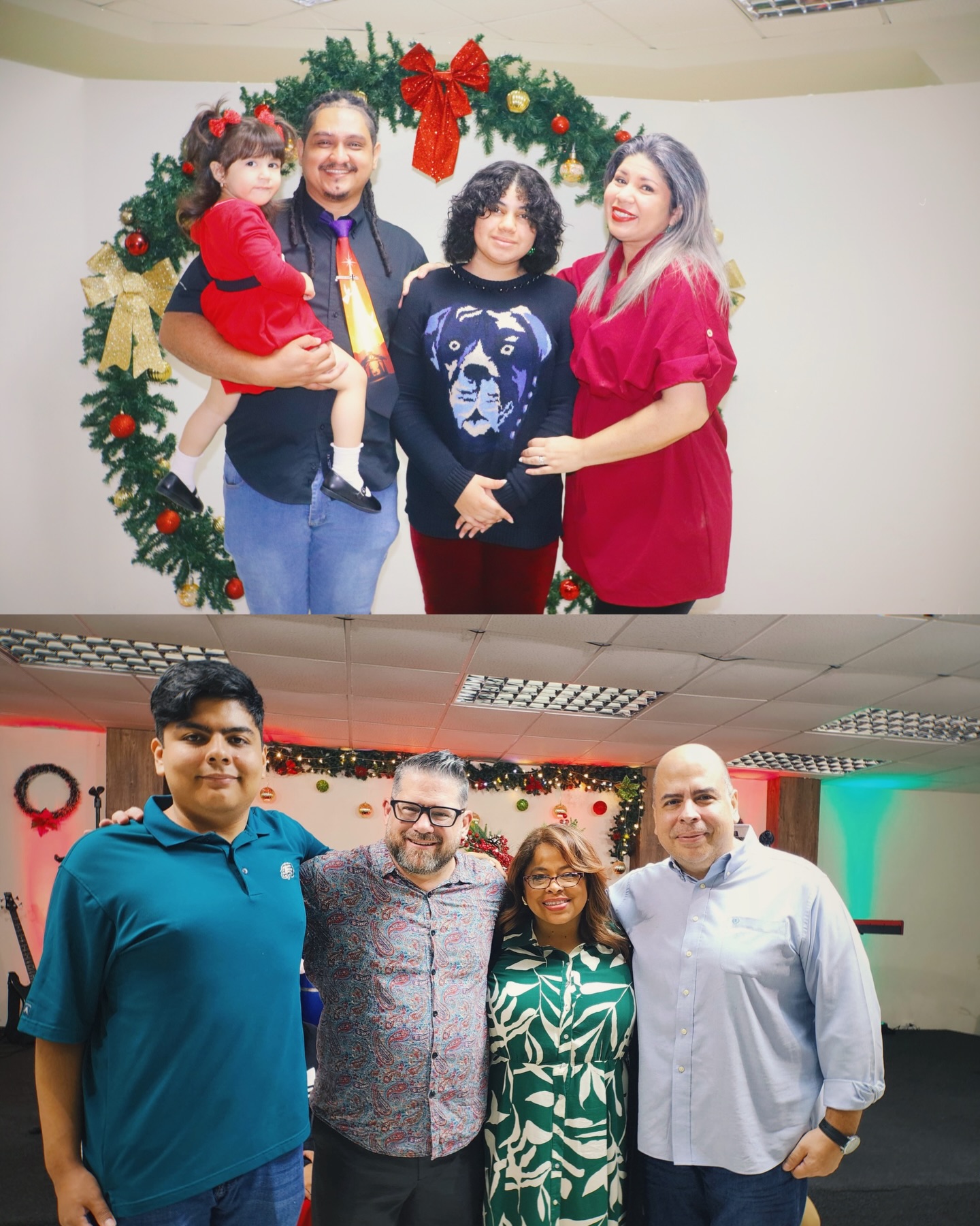 ¡Así vivimos Navidad en comunidad! ⭐️🎄
Cerramos el año celebrando juntos como familia en @lacomunidadbc , con una casa llena y corazones agradecidos. Fue de gran alegría ver a nuestras comunidades misionales servir y participar activamente en este tiempo especial.
Celebramos el nacimiento de nuestro Salvador y proclamamos con claridad el mensaje del evangelio:
Jesús es el camino, la verdad y la vida, y en Él hay vida eterna. ✝️🤍