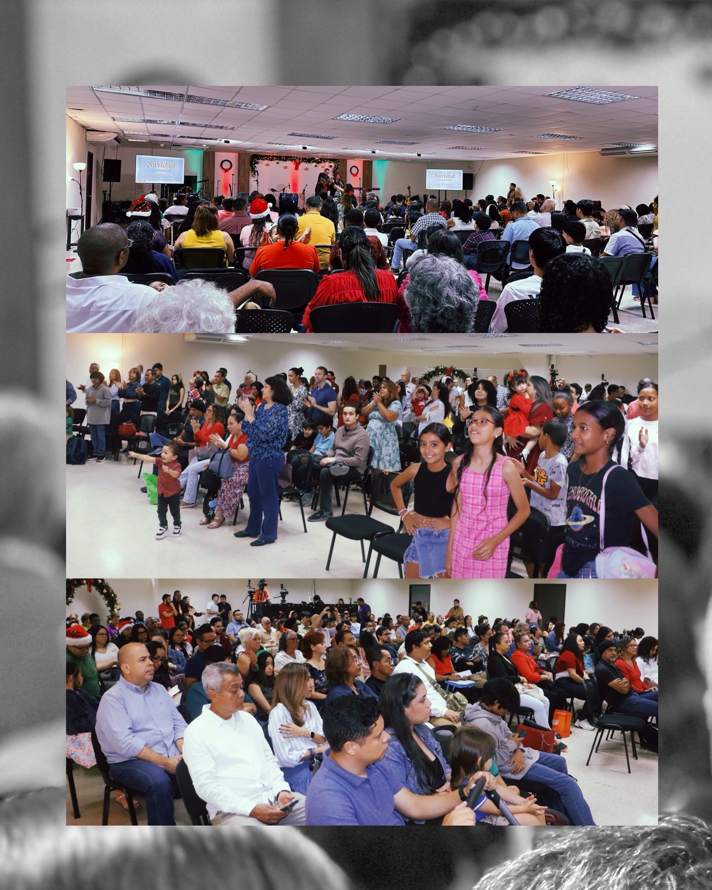 ¡Así vivimos Navidad en comunidad! ⭐️🎄
Cerramos el año celebrando juntos como familia en @lacomunidadbc , con una casa llena y corazones agradecidos. Fue de gran alegría ver a nuestras comunidades misionales servir y participar activamente en este tiempo especial.
Celebramos el nacimiento de nuestro Salvador y proclamamos con claridad el mensaje del evangelio:
Jesús es el camino, la verdad y la vida, y en Él hay vida eterna. ✝️🤍