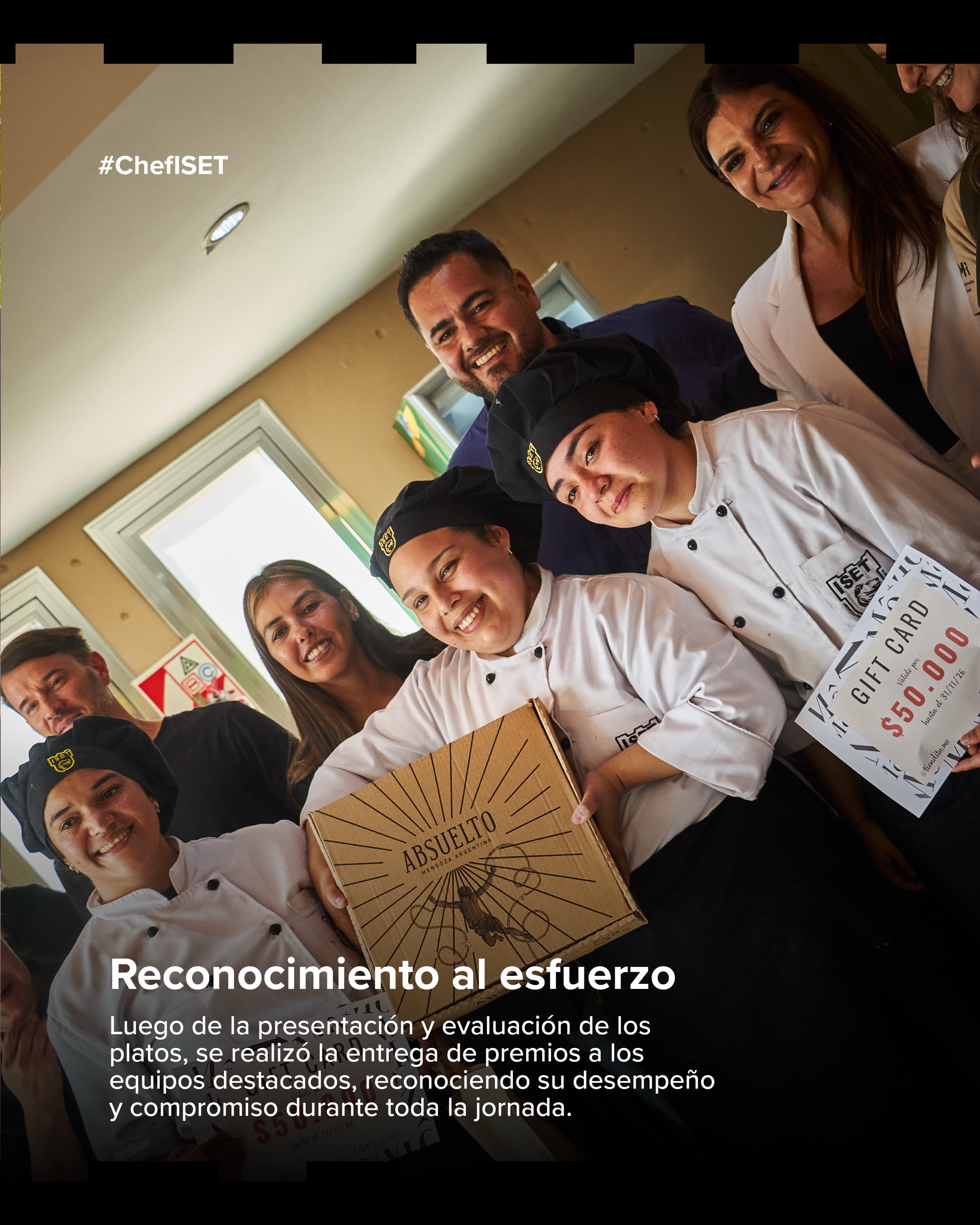 Así vivimos el cierre y premiación de la Competencia Gastronómica “Cruz de Santa Ana”, una jornada donde nuestros estudiantes de 3º año de Chef pusieron en práctica conocimientos, creatividad y trabajo en equipo.
Felicitamos a los equipos premiados y a todos los estudiantes participantes por su compromiso, organización y pasión por la cocina.
Agradecemos a ADEMI, al Parque Temático de la Cruz de Santa Ana, docentes, coordinadores y jurados por acompañar esta experiencia de formación profesional.
En ISET, aprender también es vivir la cocina en escenarios reales.
#ISET #ChefISET #CruzDeSantaAna #CompetenciaGastronómica #FormaciónGastronómica